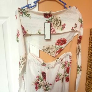 TWO PIECE FLORAL PANTS SET